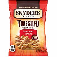 Office Snax Twisted Seasoned Pretzel Sticks (OFX14750)