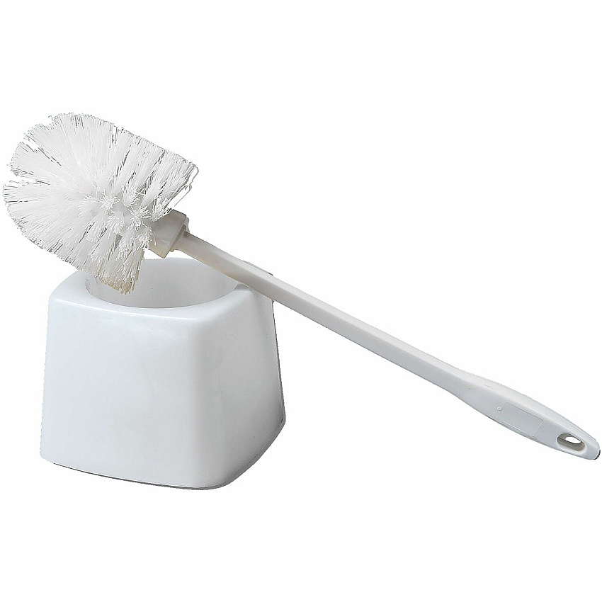 Vileda Professional Professional Plastic Bowl Brush and Holder (VLD134760)