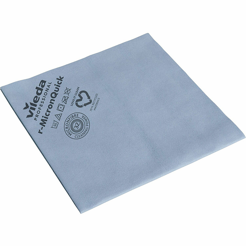 Vileda Professional MicronQuick Microfiber Cloths (VLD170605)