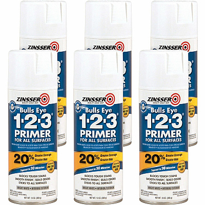 Rust-Oleum Bulls Eye 1-2-3 Water-Based Primer (RST2008CT)