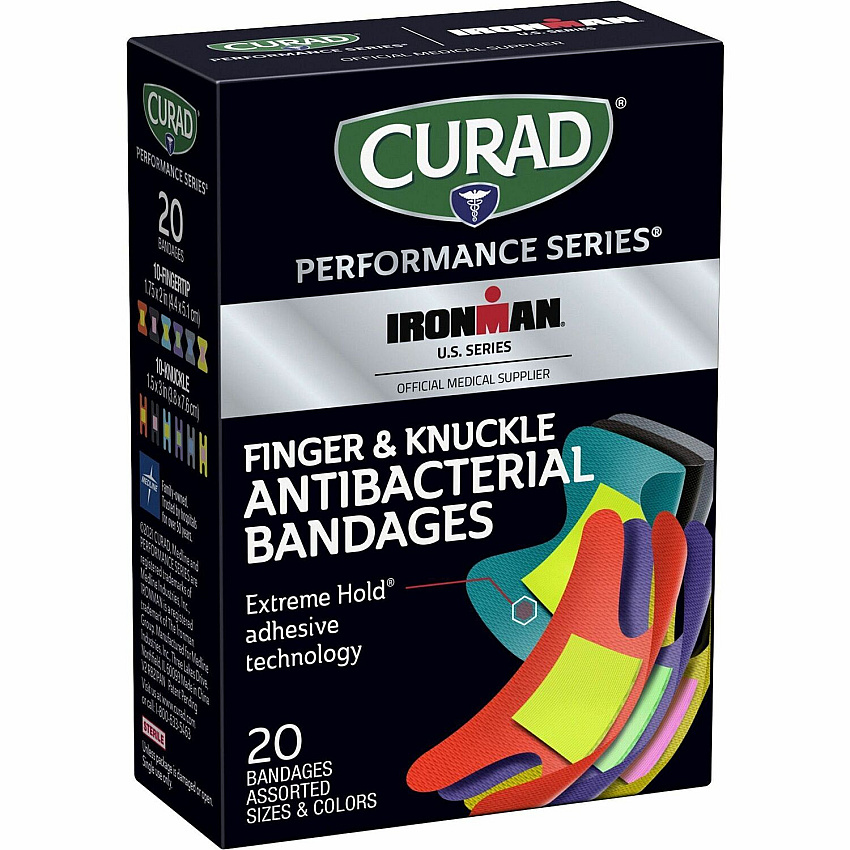 Curad Finger/Knuckle Antibacterial Bandage (MIICURIM5021V1)