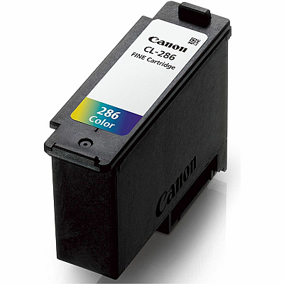 Canon CL-286 Original Inkjet Ink Cartridge - Black - 1 Pack (CNM6217C001)