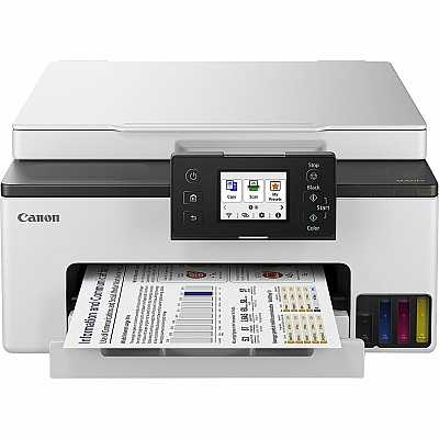 Canon MAXIFY GX1020 Wired & Wireless Inkjet Multifunction Printer - Color - White