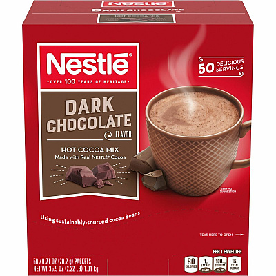 Nestle Dark Chocolate Single-Serve Hot Cocoa Mix (NES70060)