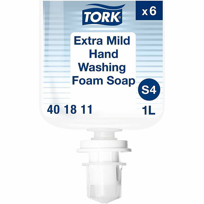 TORK Extra Mild Hand Washing Foam Soap (TRK401811)