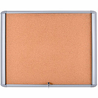 MasterVision Water-Resistant Enclosed Corkboard (BVCVT340601760)