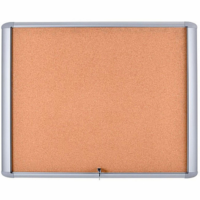 MasterVision Water-Resistant Enclosed Corkboard (BVCVT340601760)