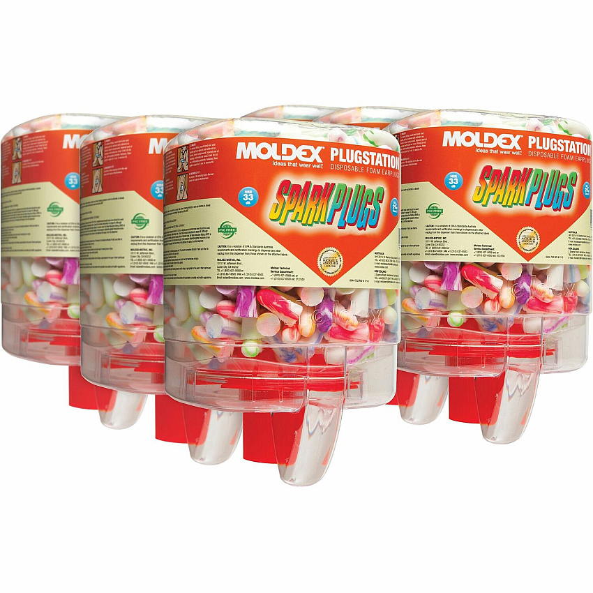Medline SparkPlugs Disposable Foam Earplug Pairs (MIIMOM6644CT)