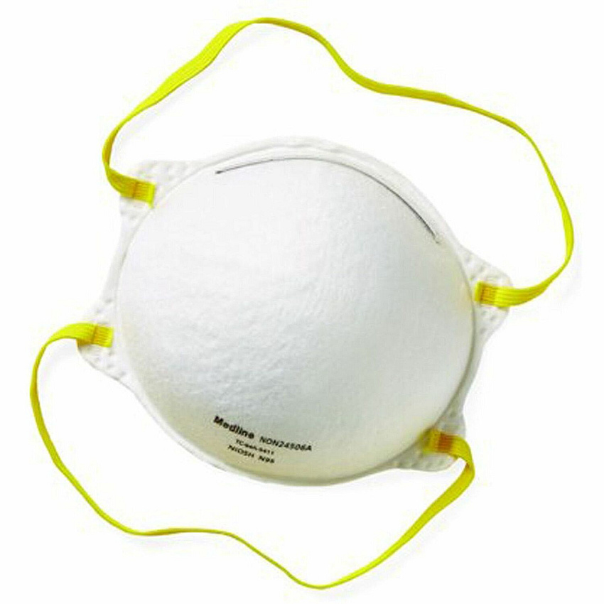 Medline Cone-Style N95 Surgical Respirator Masks (MIINON24506AZCT)