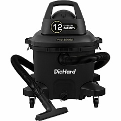 DieHard 12-Gallon 6 HP Pro Series Wet/Dry Vacuum (ESMDH7000601)