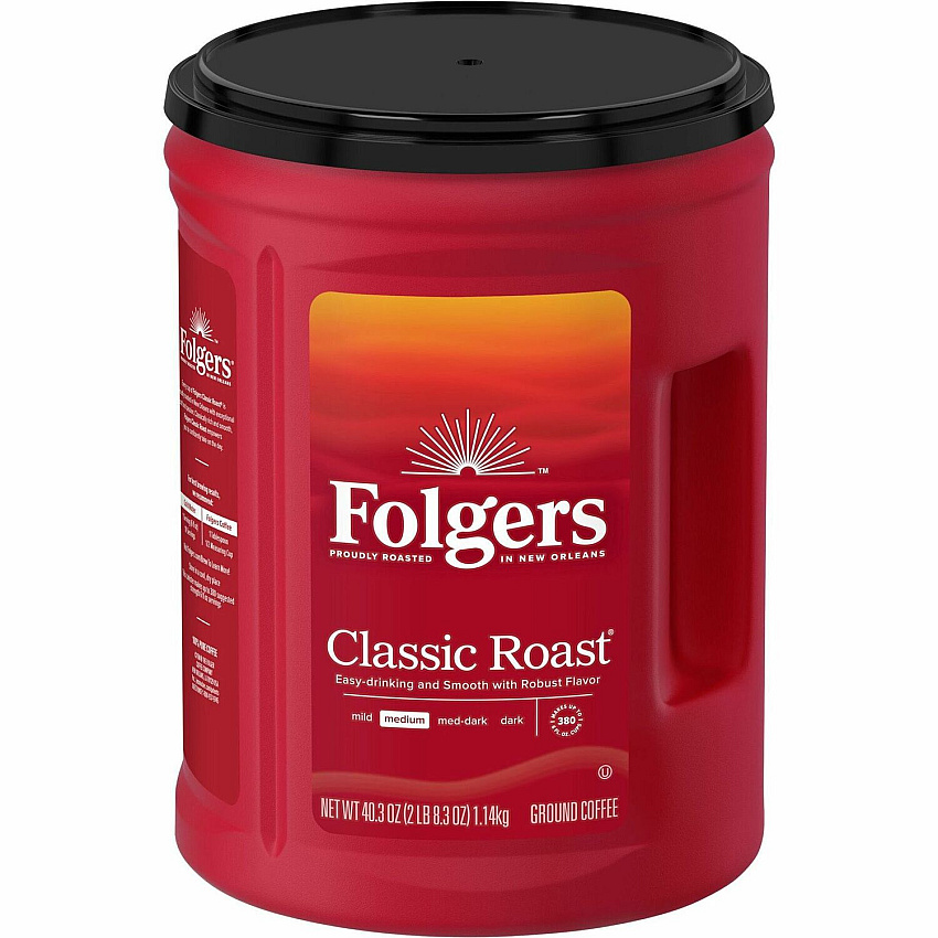 Folgers Ground Canister Classic Roast Coffee (FOL30419)