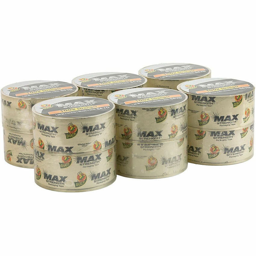 Duck Max Strength Packaging Tape (DUC287734)