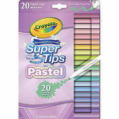 Crayola SuperTips Washable Markers (CYO587516)