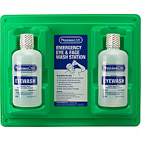 First Aid Only Twin-Bottle Eyewash Station (FAO24300)