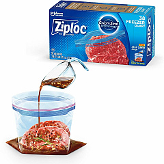 Ziploc Grip n' Seal Freezer Bags (SJN351177)