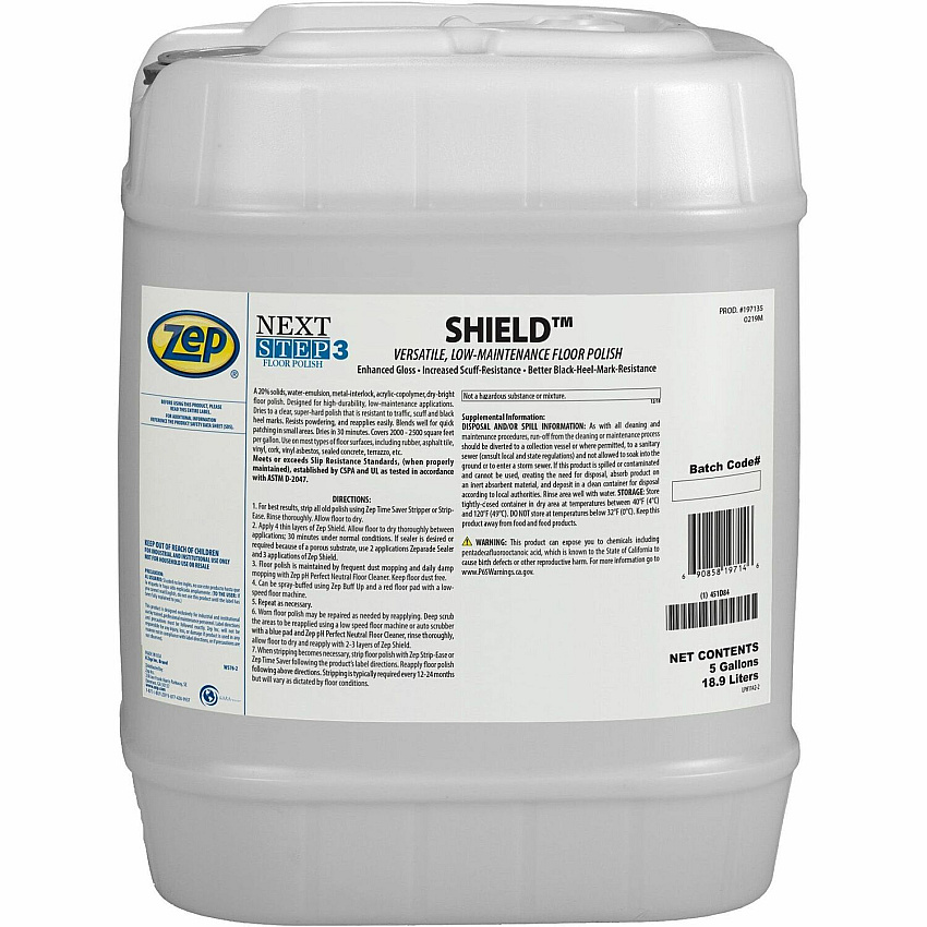 Zep Commercial SHIELD Floor Polish (ZPE197135)