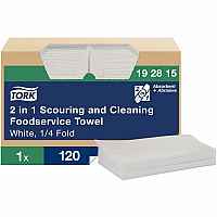 Tork 2-in-1 Scouring/Cleaning Foodservice Towels (TRK192815)