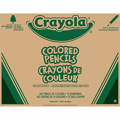 Crayola 462-Piece Class Pack Colored Pencils (CYO687509)