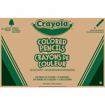 Crayola 240 Classpack Colored Pencils (CYO687506)