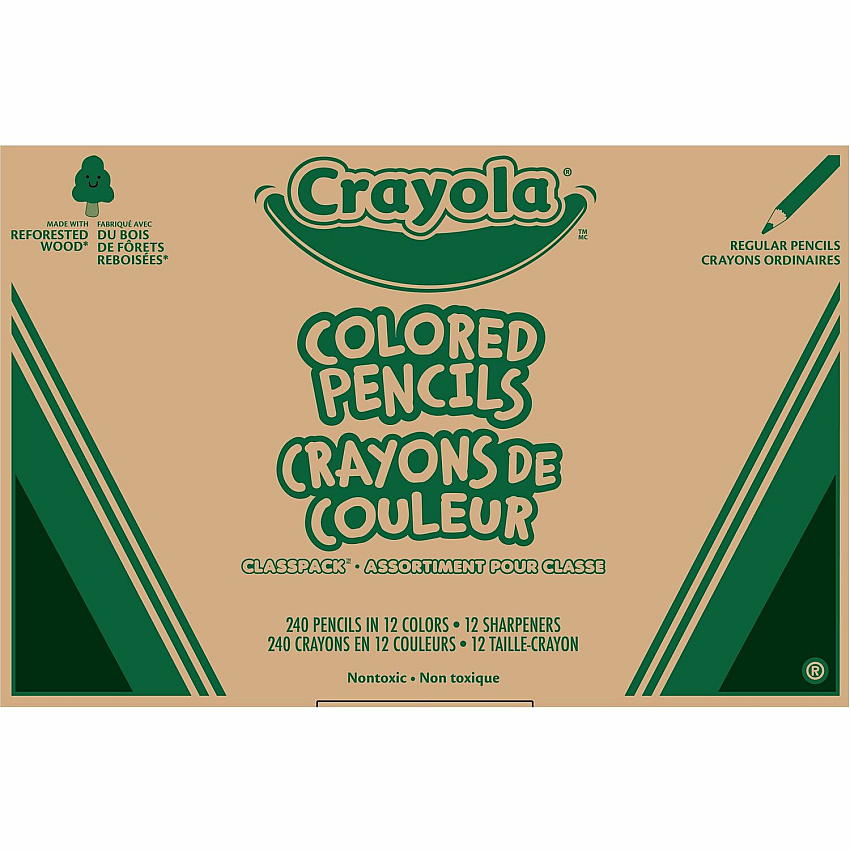 Crayola 240 Classpack Colored Pencils (CYO687506)