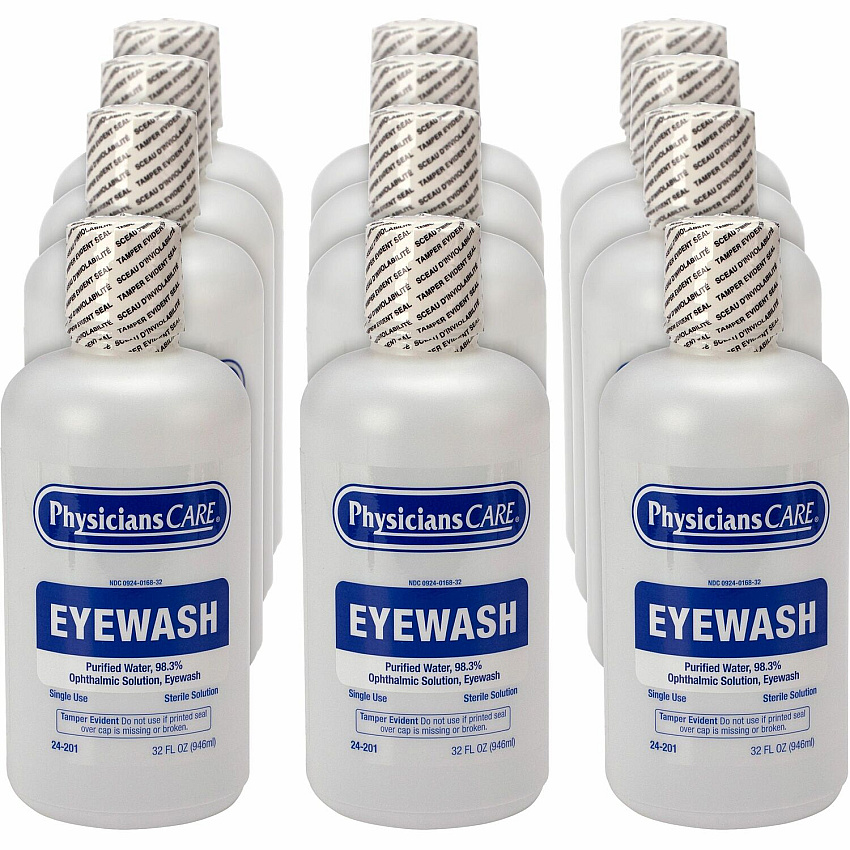 First Aid Only Sterile Ophthalmic Solution Eyewash (FAO24201CT)