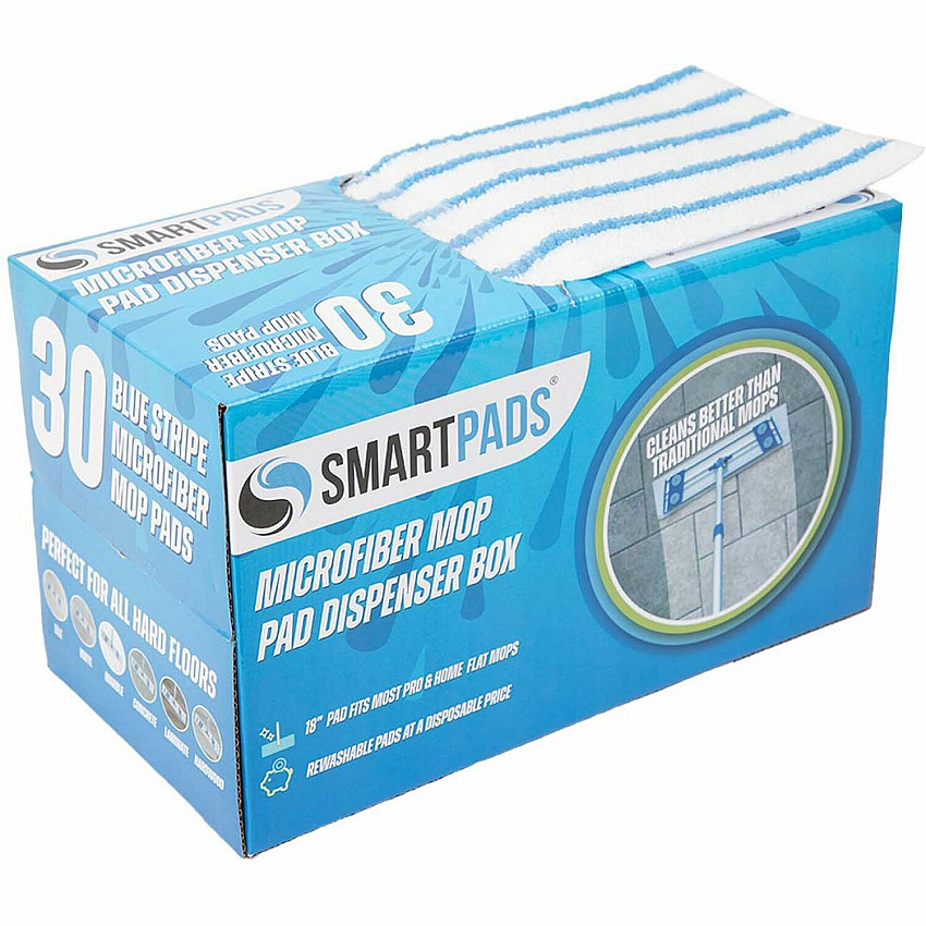 Monarch Microfiber Wet/Dry Mop Pad Refills (MONM901RMPBL)