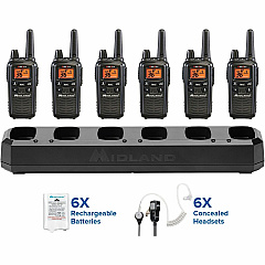 Midland Radio FRS Business Radio Bundle (MROLXT600BBX6)