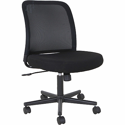 NuSparc Armless Task Chair (NPRCH302MNBK)