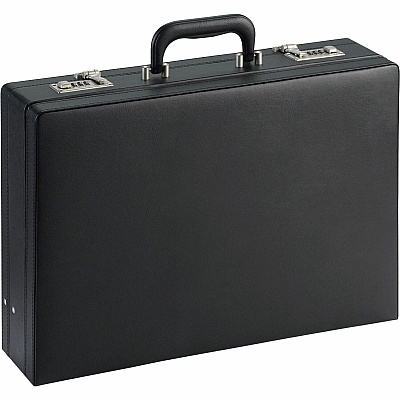 NuSparc Carrying Case (Attache) Document, Paper, Business Card, Pen - Black (NPRBC100ZZBK)