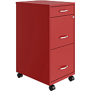NuSparc Mobile File Cabinet (NPRVF318BMRD)