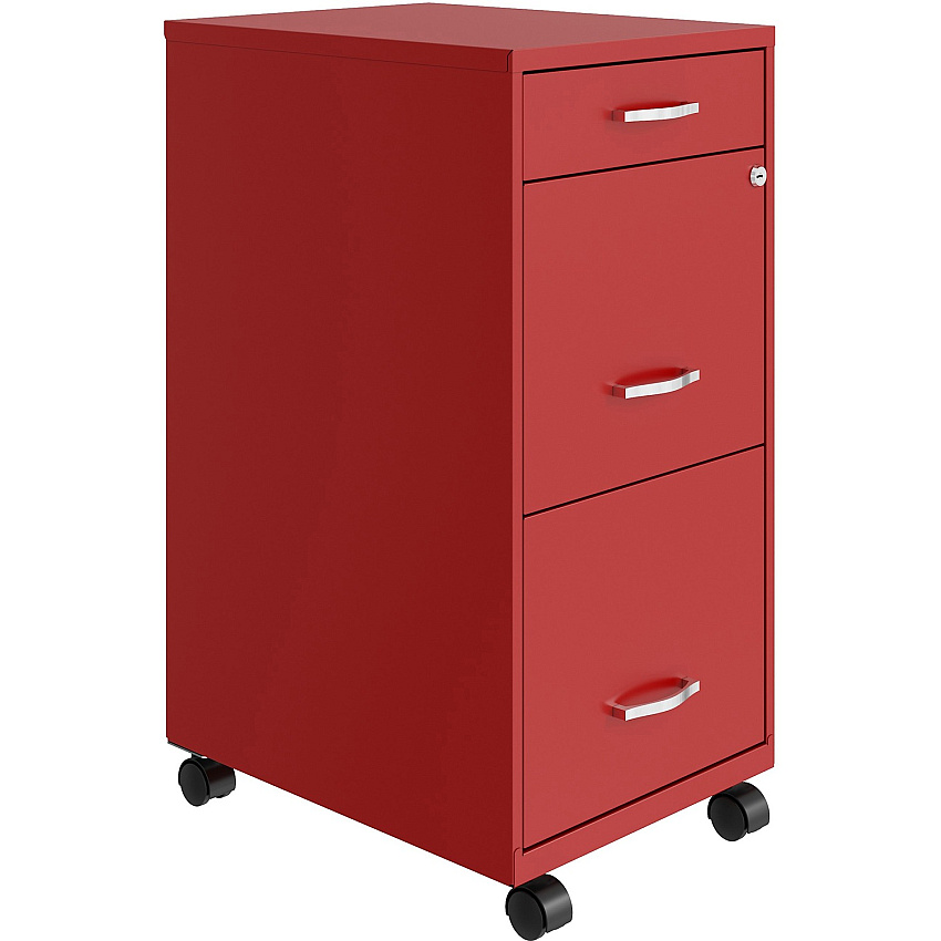 NuSparc Mobile File Cabinet (NPRVF318BMRD)