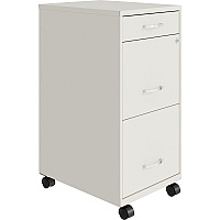NuSparc Mobile File Cabinet (NPRVF318BMWE)