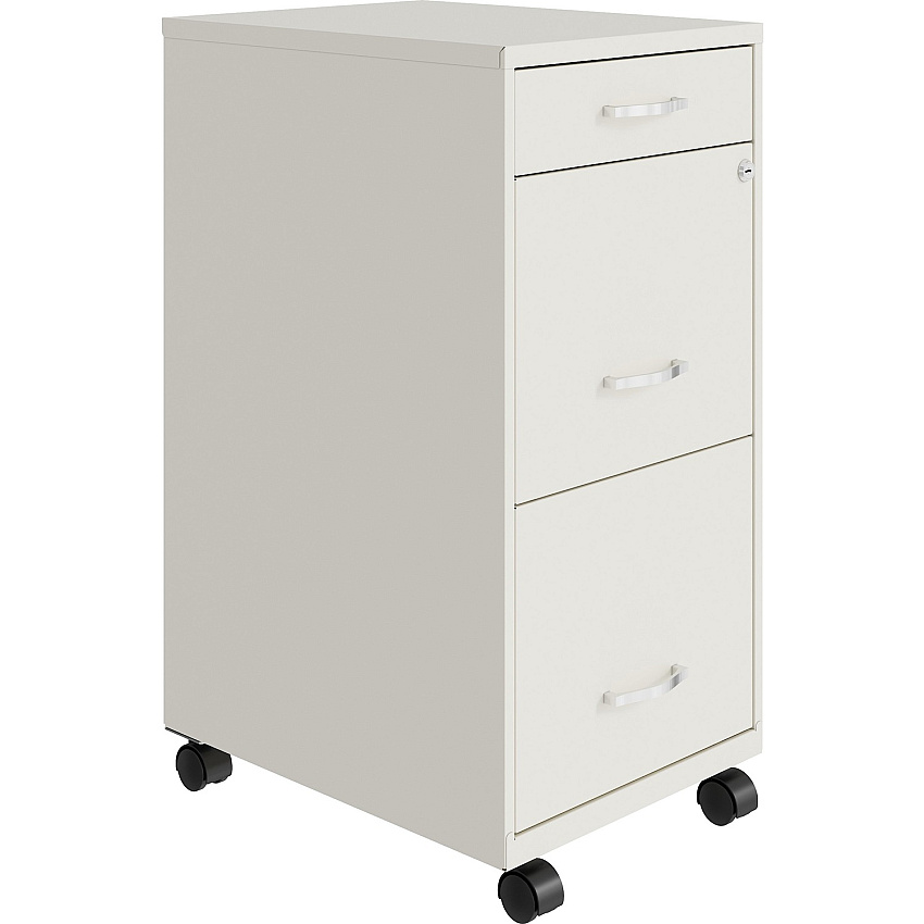 NuSparc Mobile File Cabinet (NPRVF318BMWE)