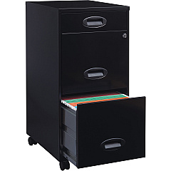 NuSparc File Cabinet (NPRVF318EMBK)