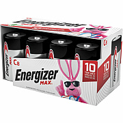 Energizer MAX Alkaline C Batteries, 8 Pack (EVEE93FP8)