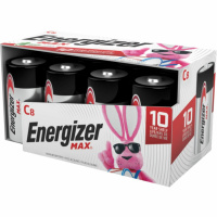 Energizer MAX Alkaline C Batteries, 8 Pack (EVEE93FP8)