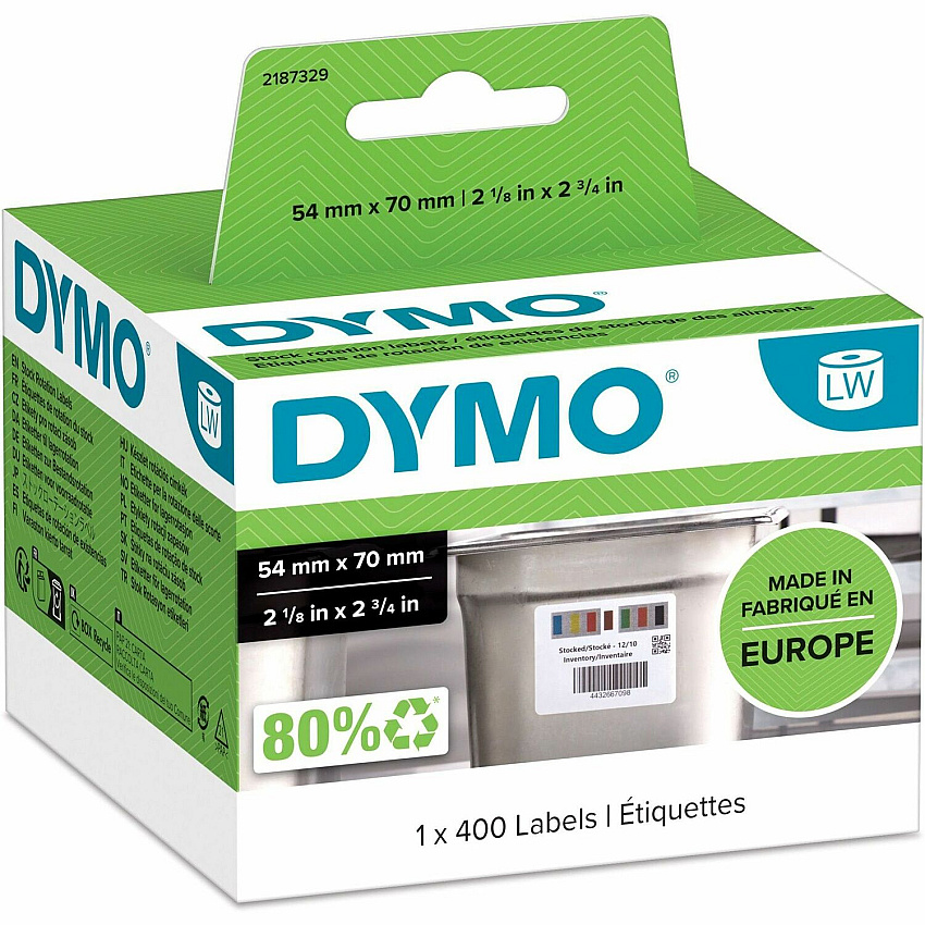 DYMO LabelWriter Stock Rotation Labels (DYM2187329)