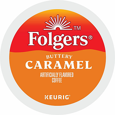 Folger K-Cup Buttery Caramel Coffee (GMT7461)