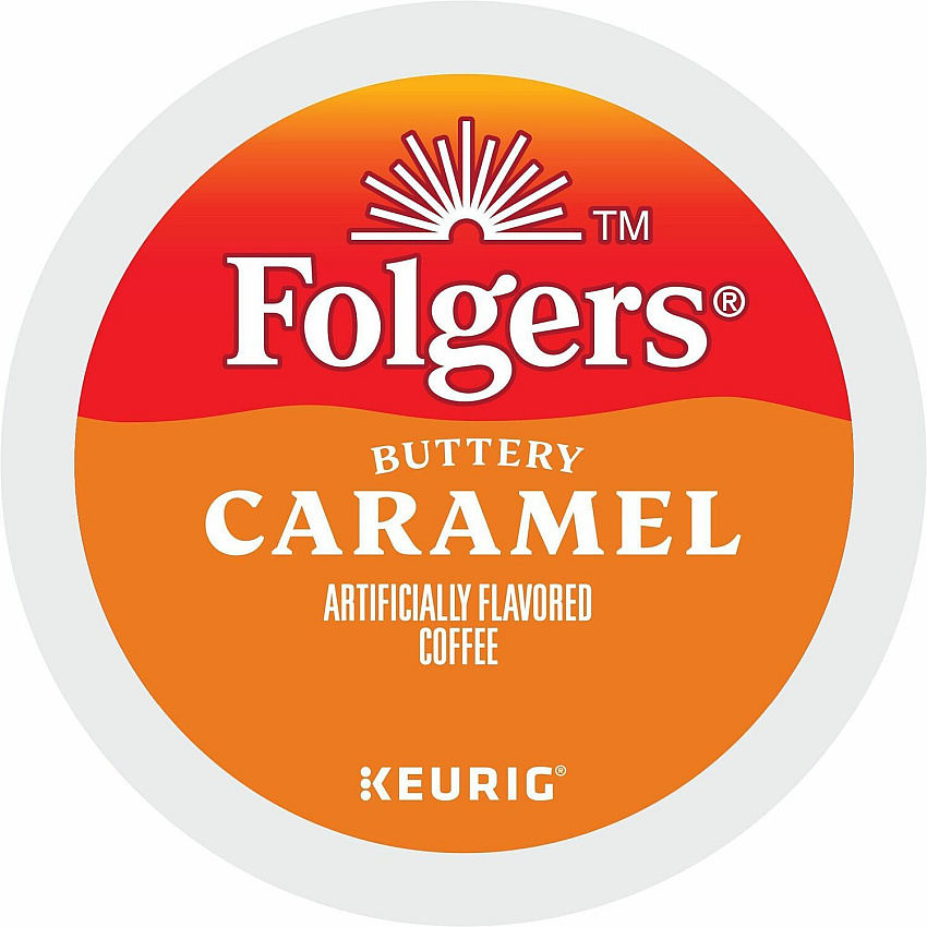 Folger K-Cup Buttery Caramel Coffee (GMT7461)