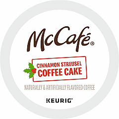 McCafe K-Cup Cinnamon Streusel Cake Coffee (GMT9190)