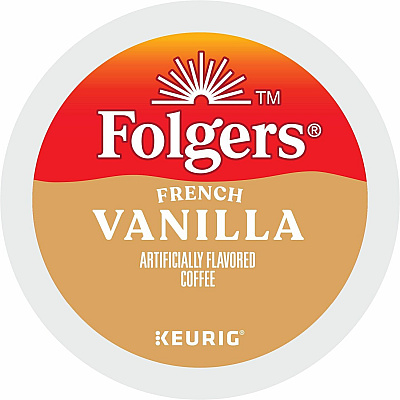 Folger K-Cup French Vanilla Coffee (GMT7462)