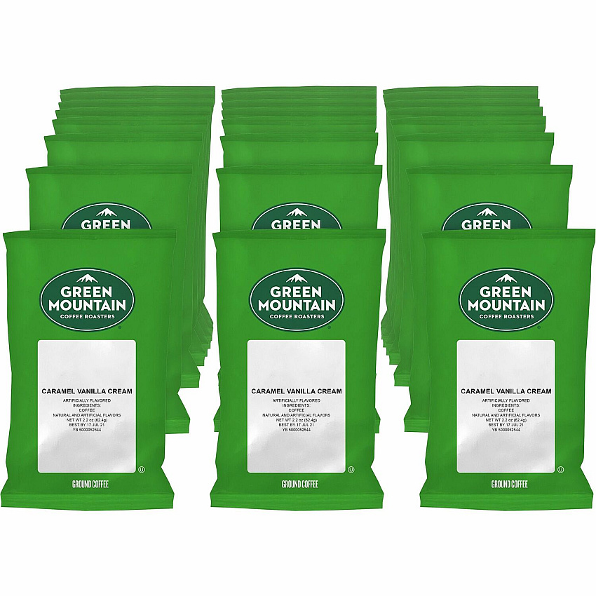 Green Mountain Coffee Roasters Caramel Vanilla Cream Coffee (GMT4700)