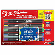 Sharpie Creative Markers, Water-Based Acrylic Markers, Bullet Tip (SAN2196902)
