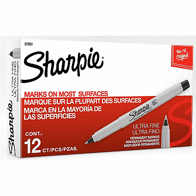 Sharpie Ultra Fine Permanent Markers (SAN37001B)
