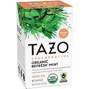 Tazo Regenerative Organic Refresh Mint Herbal Tea Bag (TZO00350)