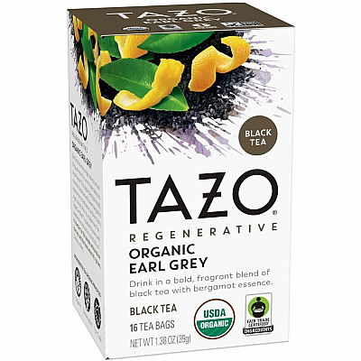 Tazo Regenerative Organic Earl Grey Black Tea Bag (TZO00352)