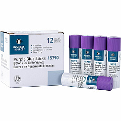 Business Source Bulk Purple Glue Sticks (BSN15790)