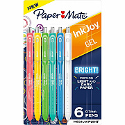 Paper Mate Inkjoy Gel Bright! Pens, Medium Point (0.7mm) (PAP2173765)
