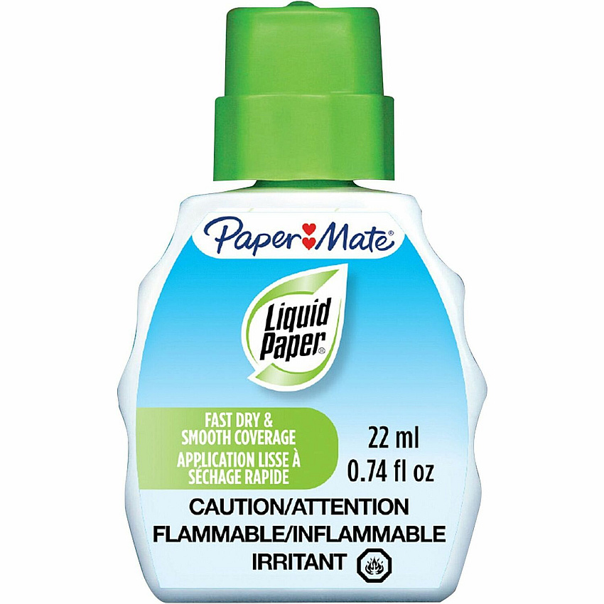 Paper Mate Liquid Paper Fast Dry Correction Fluid (PAP5640115K)