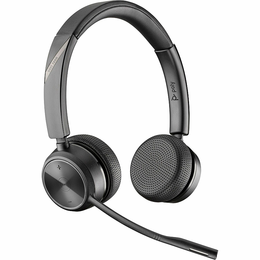 Poly Savi 7220 Office Binaural Wireless Headset (HEW7W6D5AA)